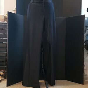 Dark denim dress pants